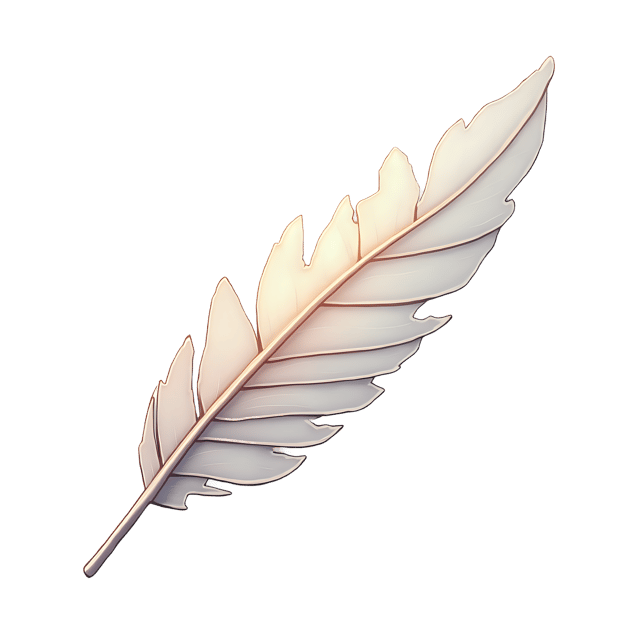 Free transparent PNG: Curved Flight Feather  Pearly Shine PNG Clipart, Free Download