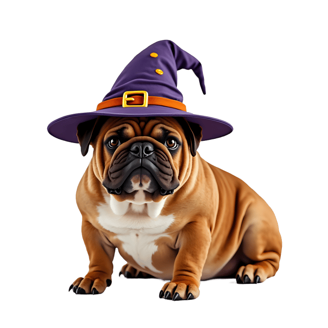Free transparent PNG: Brindle Bulldog PNG with Transparent Background for Creative Use