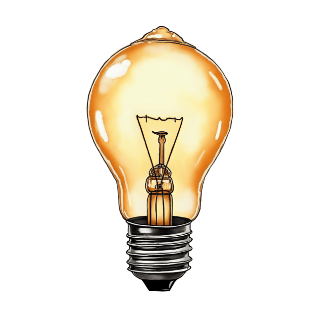 Free transparent PNG: Incandescent Bulb PNG Download  Classic Lighting Clipart for Home Decor  DIY Projects