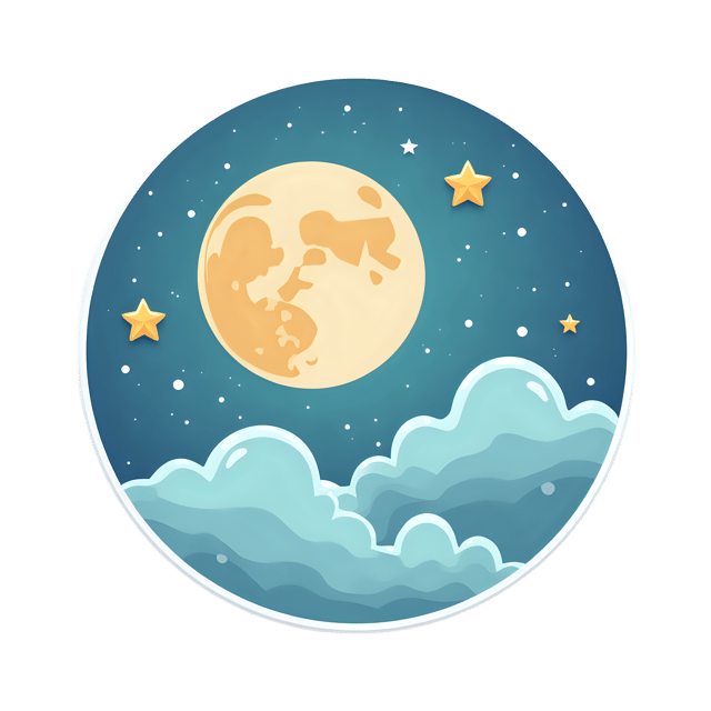 Free transparent PNG: Moon and Stars  Night Sky Clipart, free transparent png download