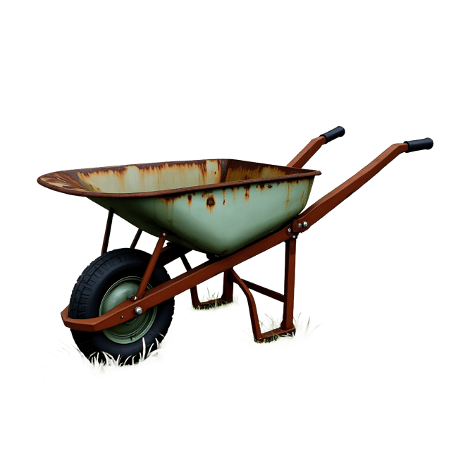 Free transparent PNG: Garden Wheelbarrow  Rustic Clipart, free transparent png download