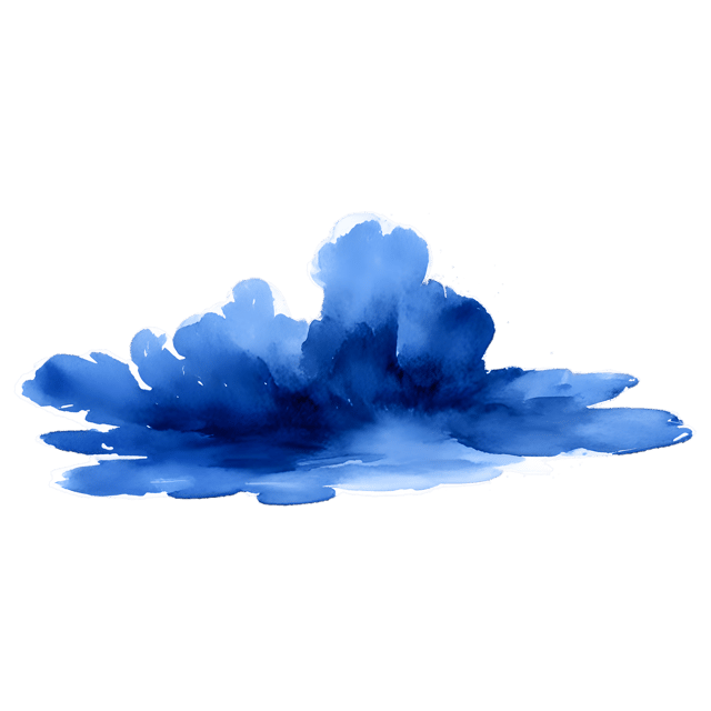 Free transparent PNG: Navy Color Splash PNG with Transparent Background