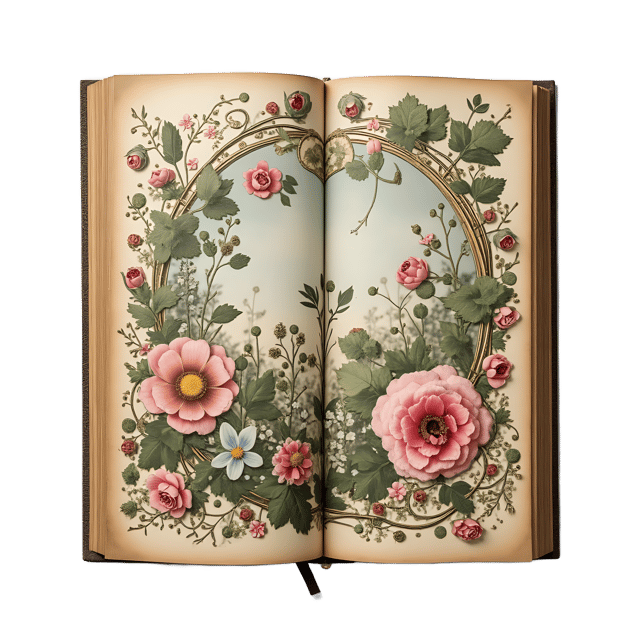 Free transparent PNG: Victorian Scrapbook Album PNG Clipart  Perfect for Retro and Antique Design Projects