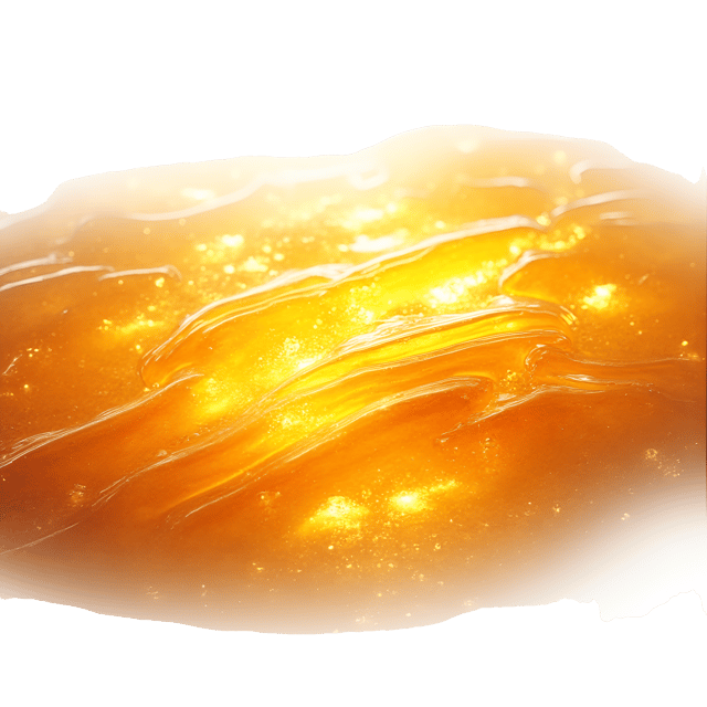 Free transparent PNG: Golden Ochre Streaks with Internal Light - Transparent PNG Design Element