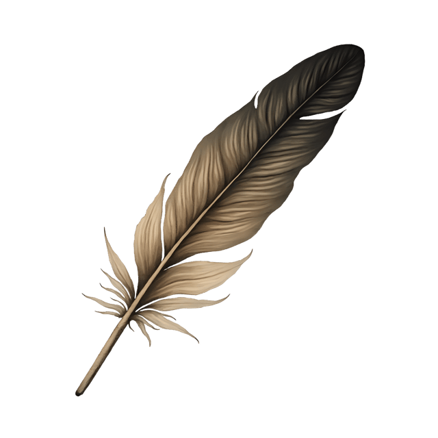 Free transparent PNG: Vintage Writing Feather with Faded Photo  Antiquated Clipart, free png download