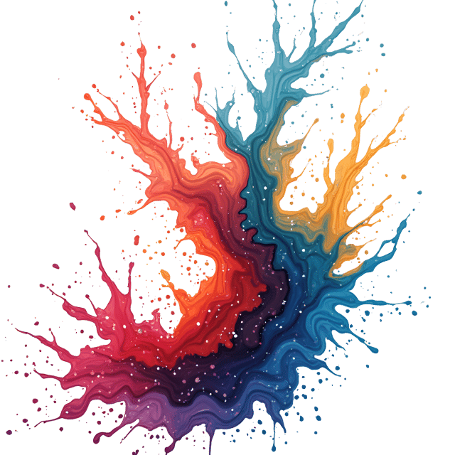 Free transparent PNG: Dramatic Pigment Dissolution Water Pattern PNG Illustration for Art and Design