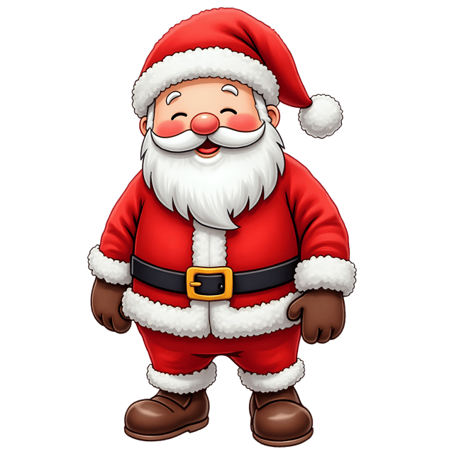 Free transparent PNG: Santa Claus PNG  Perfect for Holiday Decor, Crafts  Greetings