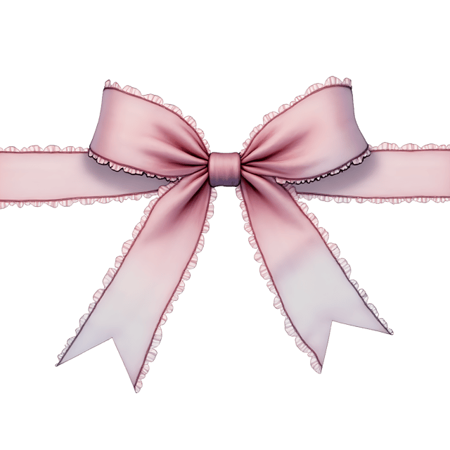 Free transparent PNG: Sheer Frilly Ribbon  Elegant Decorative Clipart, free transparent png download