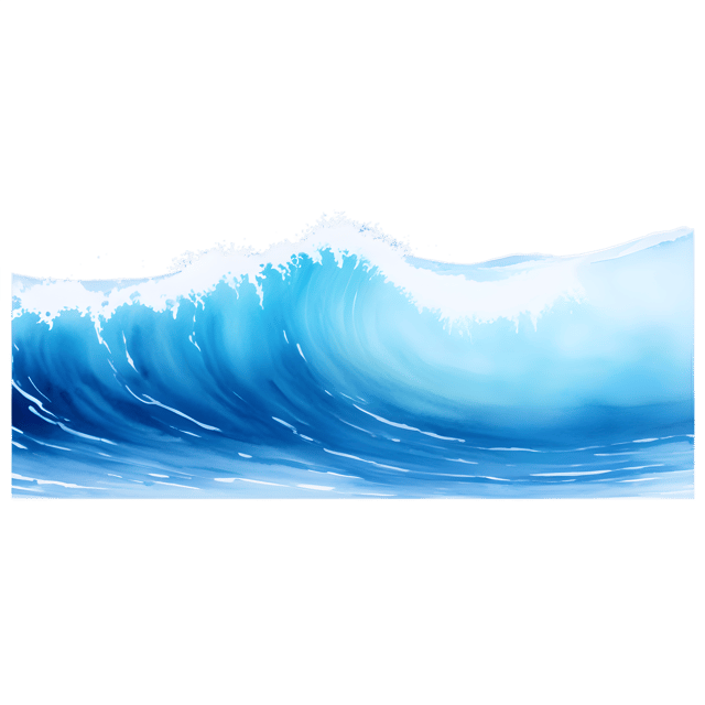 Free transparent PNG: Calm Ocean Waves PNG Transparent Background for Digital Art and Design