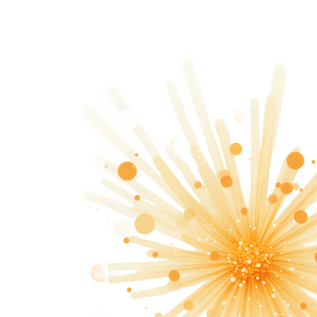 Free transparent PNG: Floating Dot Field  Golden Glow Clipart, free download png