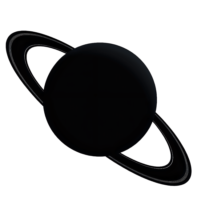 Free transparent PNG: Ringed Planet Silhouette  Space Clipart, free transparent png download