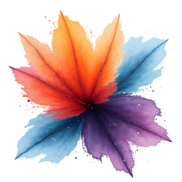 Free transparent PNG: Abstract Painting with Swirling Vibrant Colors and Smooth Brushstrokes on Transparent Background