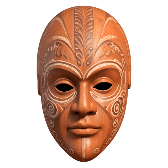 Free transparent PNG: Polynesian Mask Transparent PNG for Art and Decor
