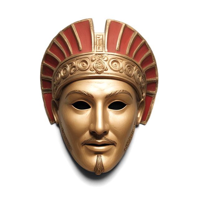 Free transparent PNG: Greek Theater Mask Transparent PNG for Art and Design Projects