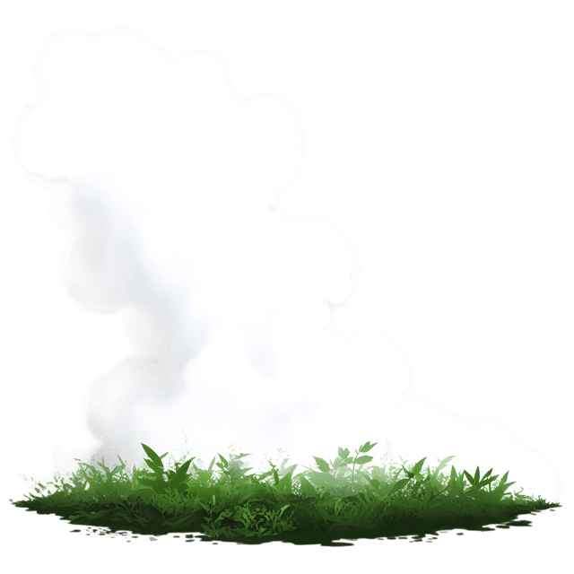 Free transparent PNG: Cool Mist Rising from Forest Floor PNG with Transparent Background for Nature and Landscape Design