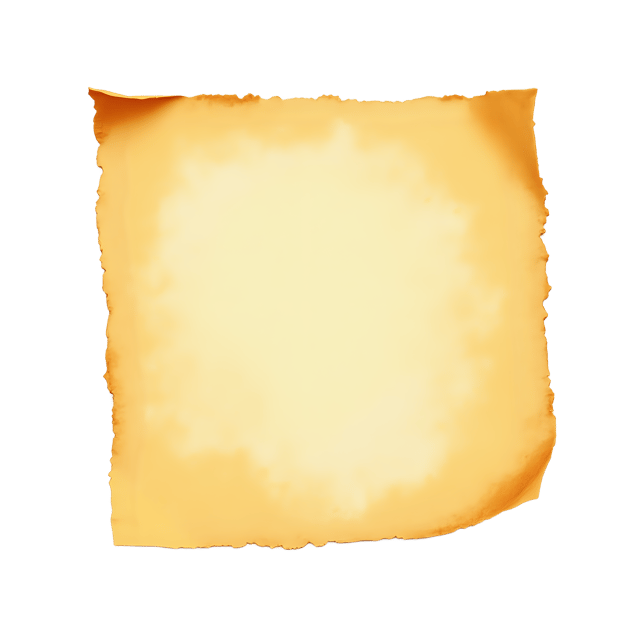 Free transparent PNG: Yellowed Paper Scrap with Soft Shadow  Vintage Clipart Design, free download png