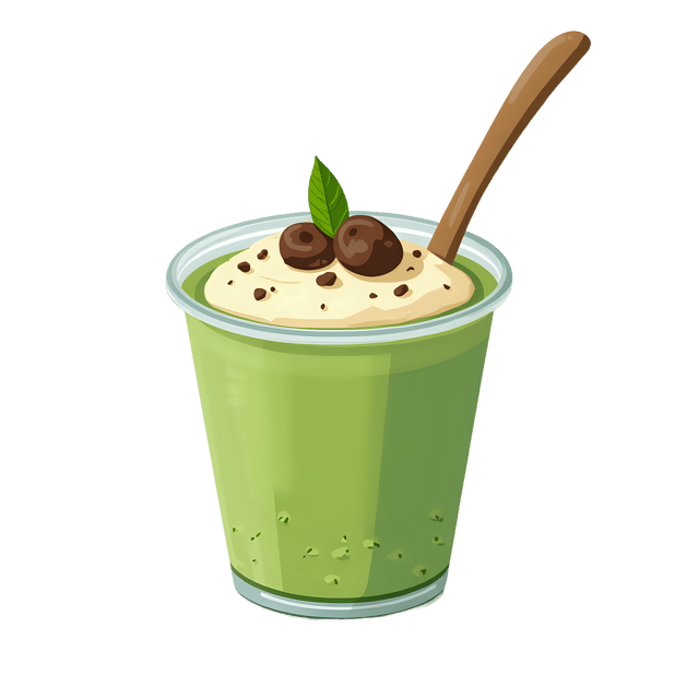 Free transparent PNG: Matcha Parfait  Japanese Dessert Clipart, free downloadable png