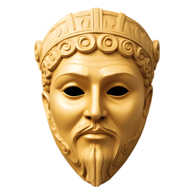 Free transparent PNG: Greek Theater Mask Transparent Background PNG