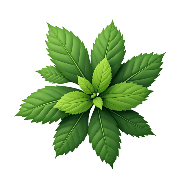 Free transparent PNG: Savory Leaf Cluster  Herb Clipart, free downloadable png