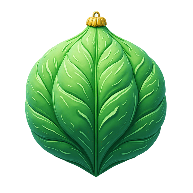 Free transparent PNG: Green Shiny Ornament  Leafy Shine Decor, free png download