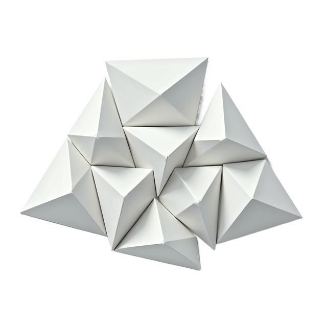 Free transparent PNG: Repeating Triangle Shapes with Shadow  Abstract Design Clipart, free download png