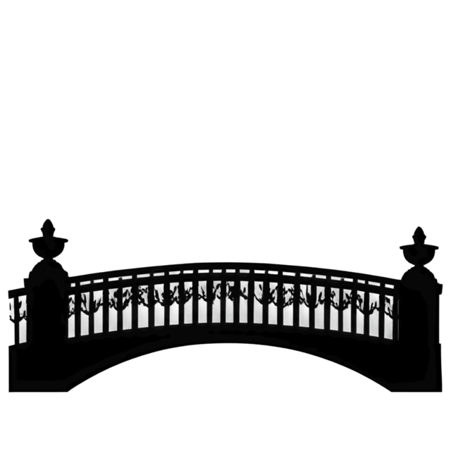 Free transparent PNG: Floral Bridge PNG with Transparent Background for Creative Design