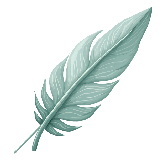 Free transparent PNG: Delicate Feather Tip Near Crystal Bead  Free PNG Download