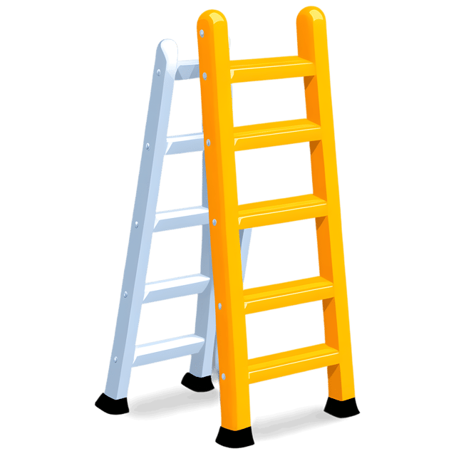 Free transparent PNG: Folding Ladder PNG with Transparent Background for Garage Storage Solutions