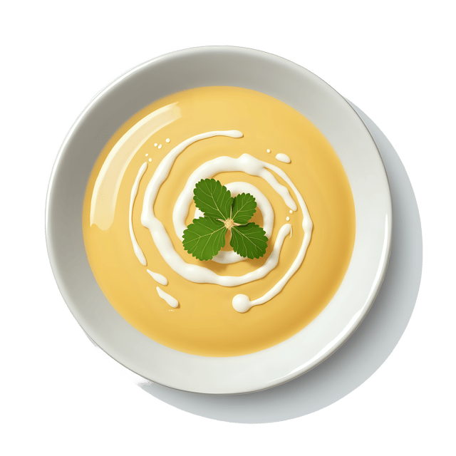 Free transparent PNG: Potato Leek Soup with Cream Swirl  Free Downloadable PNG Clipart