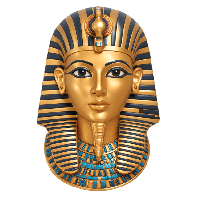 Free transparent PNG: Egyptian Mask Transparent PNG for Art and Design Projects