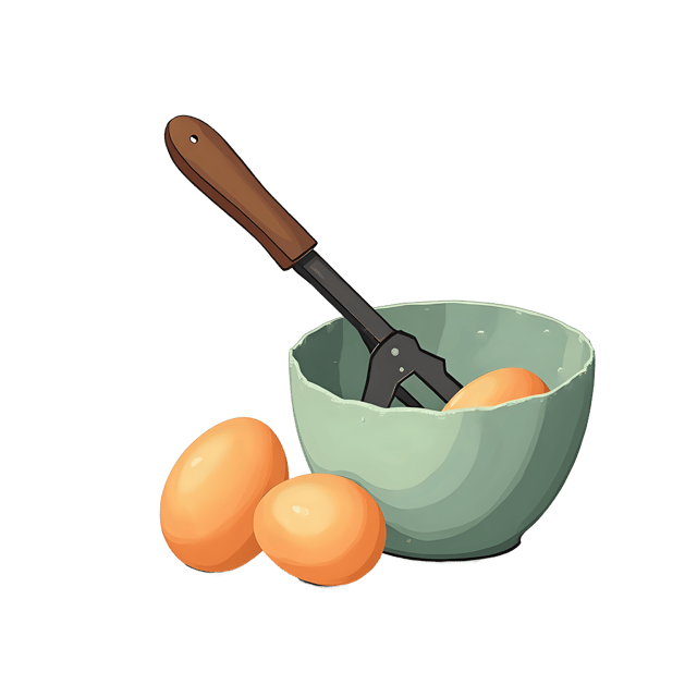 Free transparent PNG: Hand-Crank Egg Beater PNG Clipart  Perfect for Kitchen Tools  Vintage Design Projects