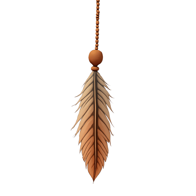 Free transparent PNG: Boho Feather Tassel  Decorative Clipart, free download png