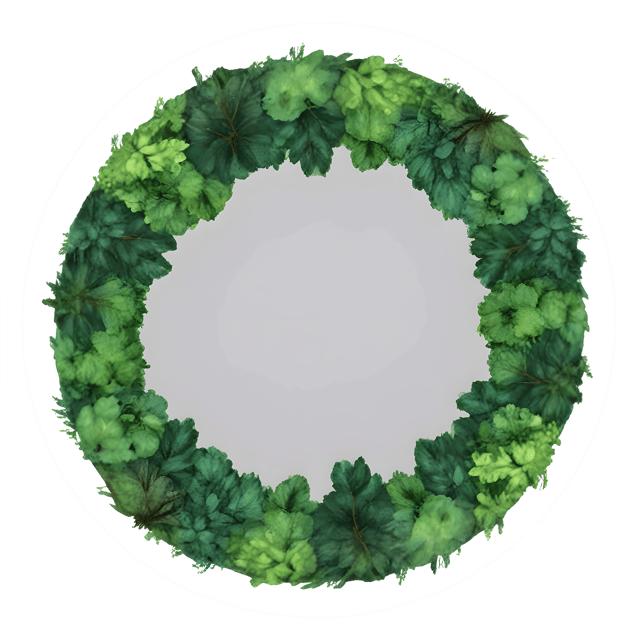 Free transparent PNG: Lush Forests in a Golden Ring - Transparent PNG Background