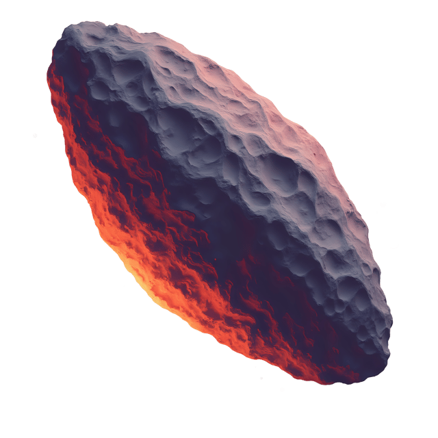 Free transparent PNG: Floating Asteroid Belt  Space Scene Clipart, free transparent png download