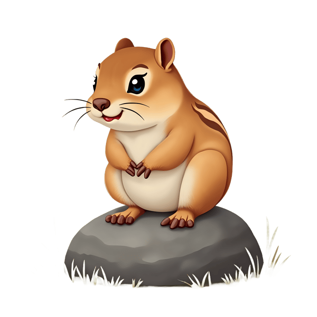 Free transparent PNG: Soft Baby Woodchuck PNG with Transparent Background for Cute Animal Imagery
