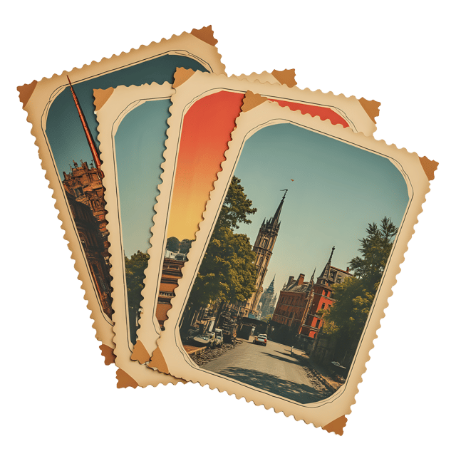 Free transparent PNG: Vintage Postcards PNG Clipart  Perfect for Design Projects  Nostalgic Decor