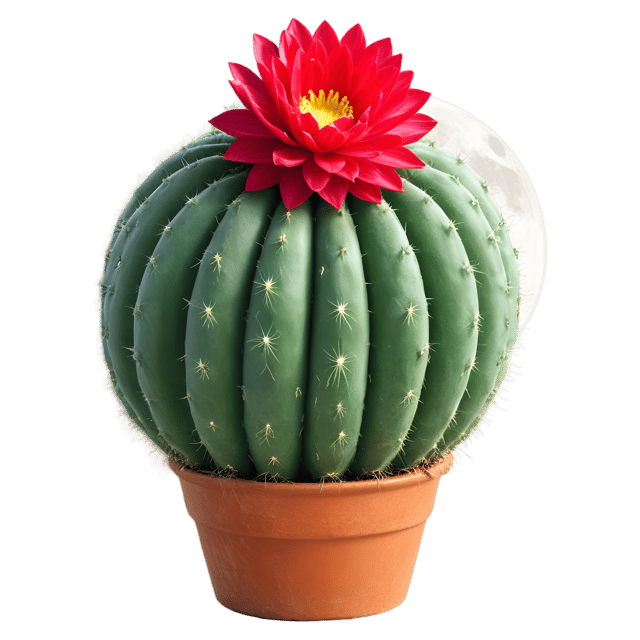 Free transparent PNG: Moon Cactus PNG with Transparent Background for Unique and Modern Design