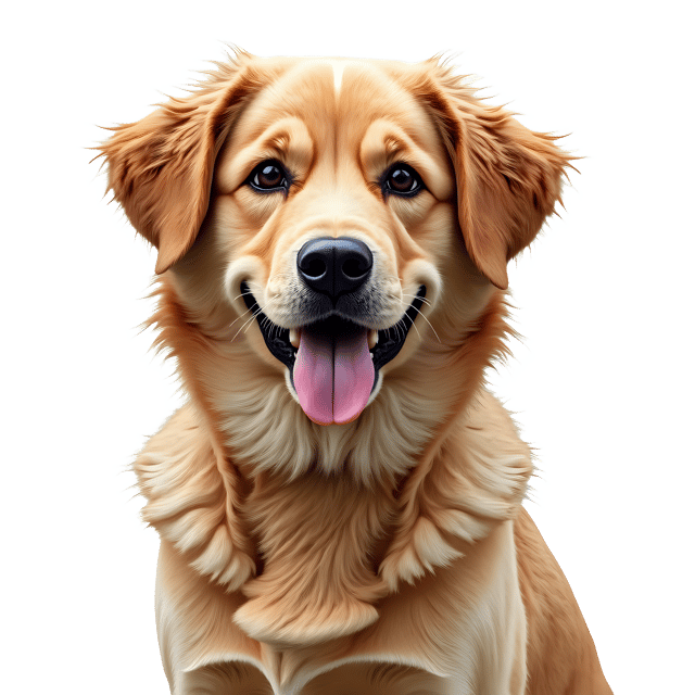 Free transparent PNG: Soft Dog Coat PNG with Transparent Background for Portrait Art