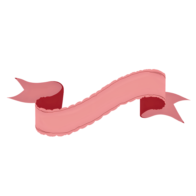 Free transparent PNG: Ribbon with Scalloped Swirl End  Decorative Clipart, Free Download PNG