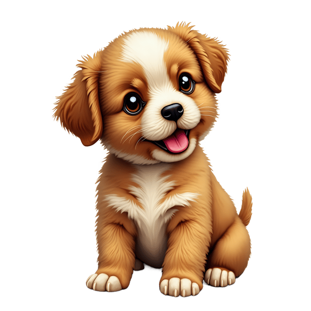 Free transparent PNG: Playful Puppy PNG with Transparent Background for Art and Design Projects