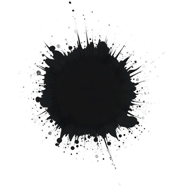 Free transparent PNG: Velvet Black and Starry White Splatter PNG Background with Transparent Overlay