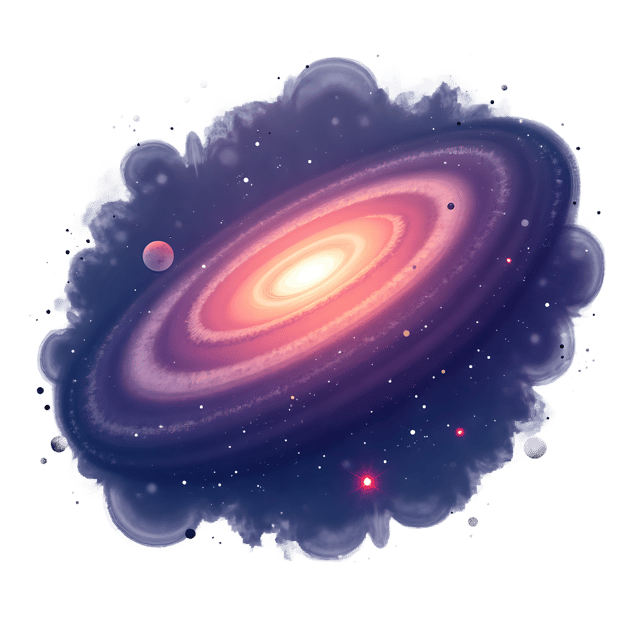 Free transparent PNG: Fuzzy Distant Galaxy  Space Clipart, free downloadable png