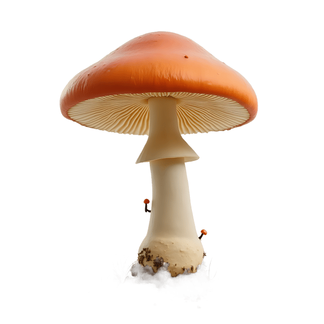 Free transparent PNG: Tiny Mushroom with Arms and Legs PNG Illustration for Fun and Quirky Art Projects