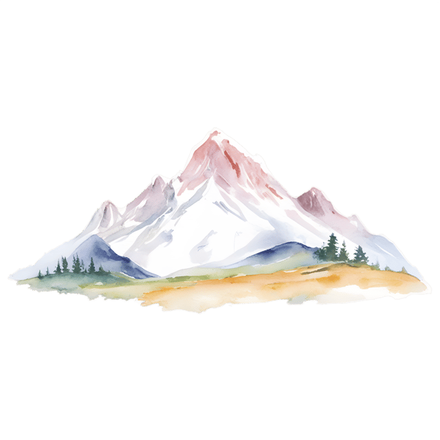 Free transparent PNG: Mountain Landscape Transparent PNG Background for Nature and Outdoor Imagery