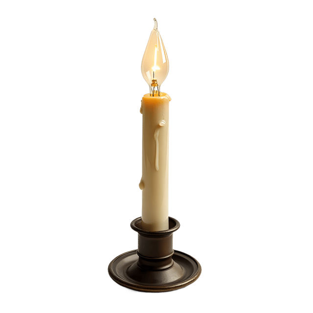 Free transparent PNG: Candle Bulb PNG Clipart  Ideal for Lighting Projects  Decor