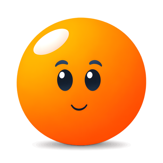 Free transparent PNG: Glowing Orange Sphere PNG with Transparent Background for Design and Decor