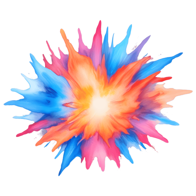 Free transparent PNG: Chaotic yet Harmonious Glowing Fluid Forms PNG for Digital Art and Design