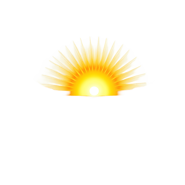 Free transparent PNG: Distant Sun Flare with Golden Edges  Free PNG Download
