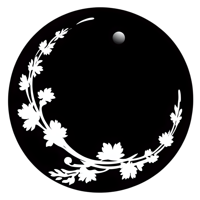 Free transparent PNG: Floral Neptune Planet PNG with Transparent Background for Art and Design
