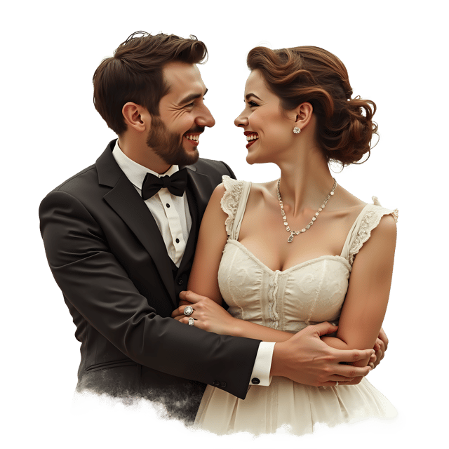 Free transparent PNG: Couple Laughter PNG  Ideal for Relationship, Love  Joy Themes